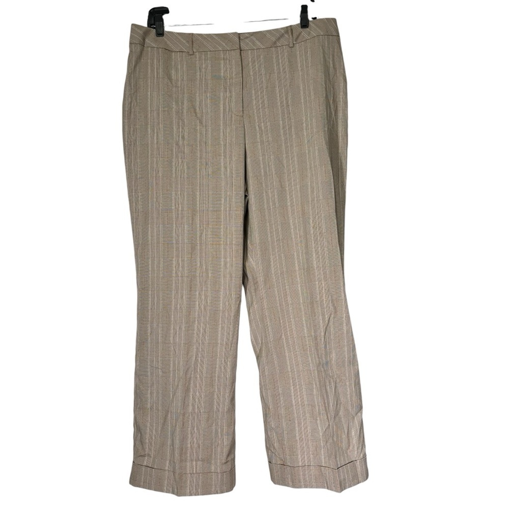 NWOT Worthington Stretch Plaid Multicolor Trouser Pants Slacks Women’s Size 20W